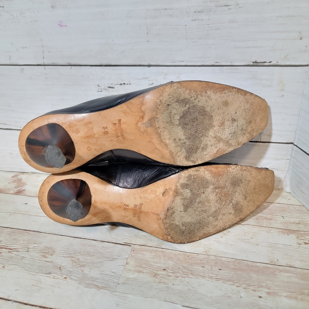 Cydwoq Vintage calfhair and leather booties - Picture 7 of 13